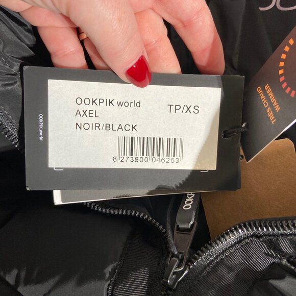 NWT OOKPIK Axel Fox Fur-Trim Hooded Puffer Coat Size XS - Picture 5 of 9